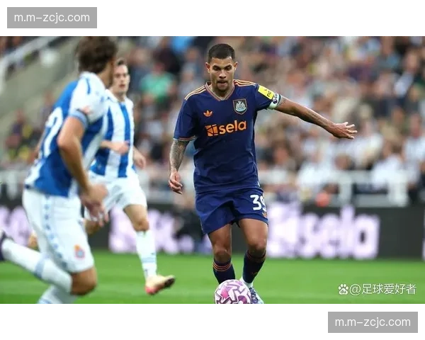 吉马良斯二点球争夺优势明显 纽卡中场地面对抗能力突出